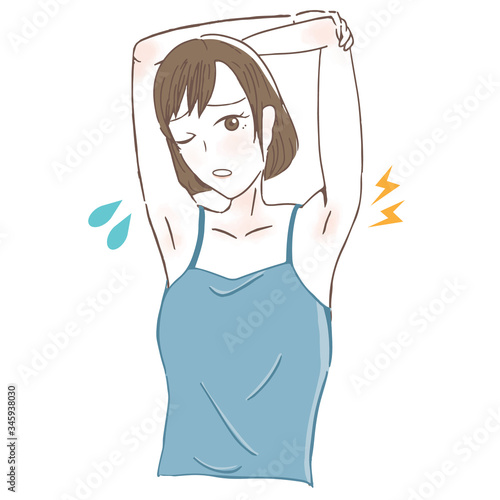 肩こりを気にする女性