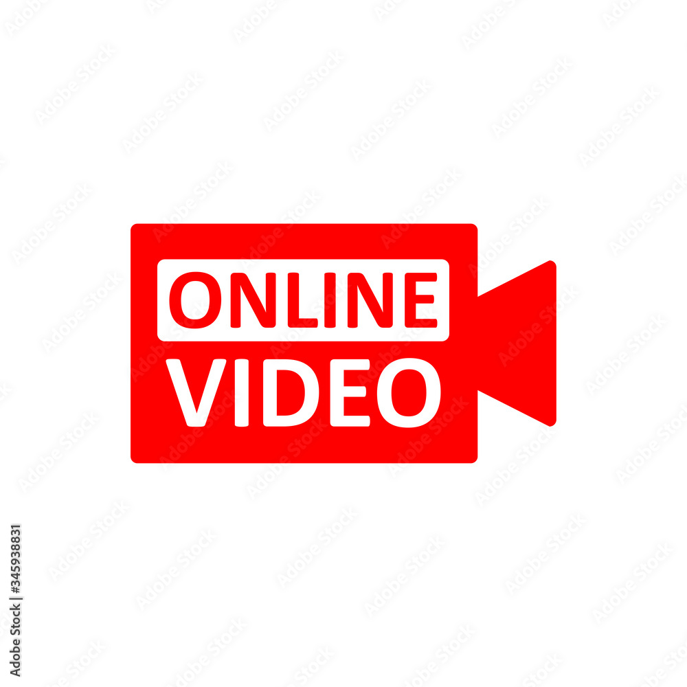 Live Stream sign. Red symbol, button of live streaming, broadcasting, online stream emblem. Live Stream sign. Red symbol, button of live streaming, broadcasting, online stream emblem.