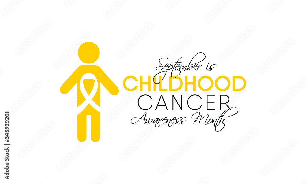 Vector illustration on the theme of Childhood Cancer awareness month observed each year during September. Vector illustration on the theme of Childhood Cancer awareness month observed each year during September.