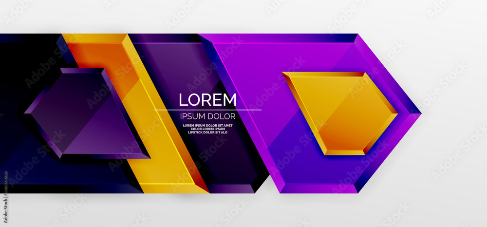 Metal glossy shiny geometric shapes with 3d effect composition. Techno futuristic vector abstract background For Wallpaper, Banner, Background, Card, Book Illustration, landing page Metal glossy shiny geometric shapes with 3d effect composition. Techno futuristic vector abstract background For Wallpaper, Banner, Background, Card, Book Illustration, landing page