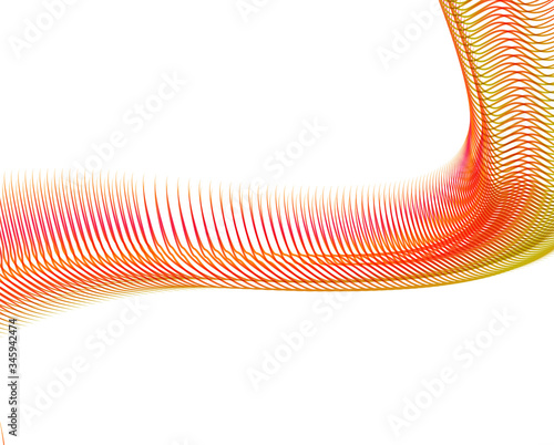 Abstract background blend wave line design for Wallpaper, Banner, Background, Card, Book Illustration, landing page