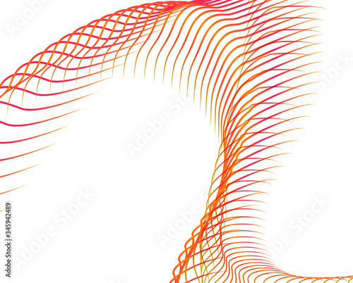Abstract background blend wave line design for Wallpaper, Banner, Background, Card, Book Illustration, landing page