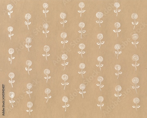 seamless pattern with flowers