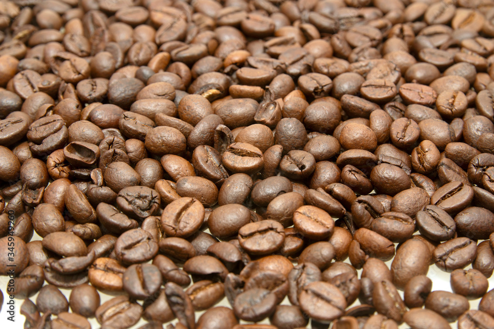 roasted coffee beans, can be used as a background roasted coffee beans, can be used as a background