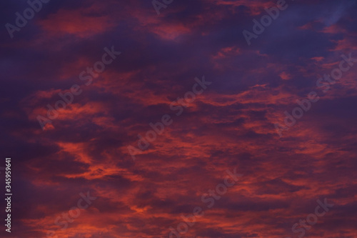 Fototapeta Naklejka Na Ścianę i Meble -  Sonnenuntergang Himmel