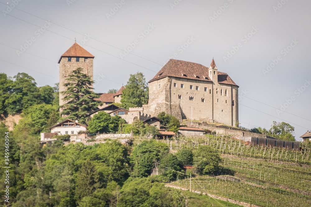 Castel Tirolo (german: Schloss Tirol), near Merano Merano, in South Tirol Italy