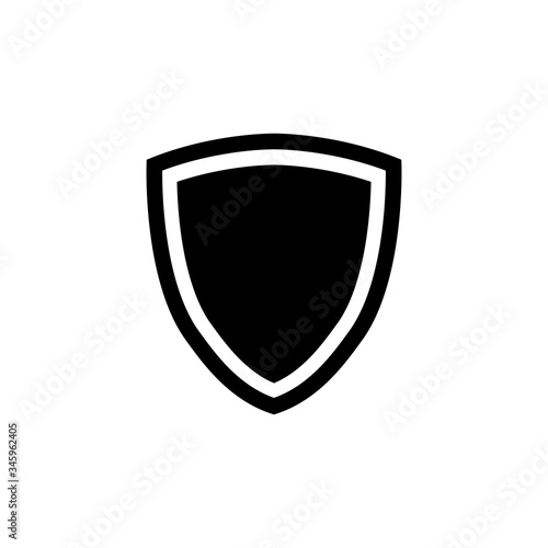 Shield icon in trendy flat design Free Download Shield icon in trendy flat design - GFXLoad