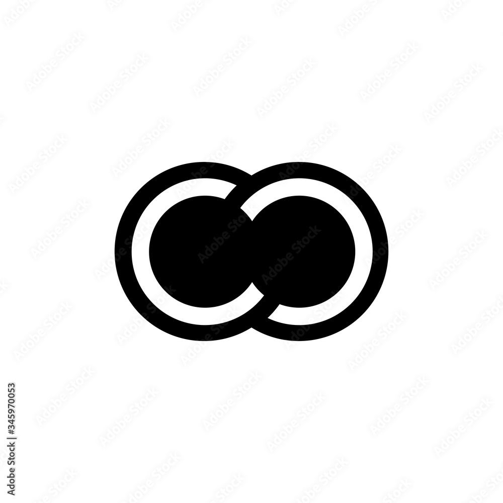 Infinity Symbol Logo. Vector Illustration Infinity Symbol Logo. Vector Illustration