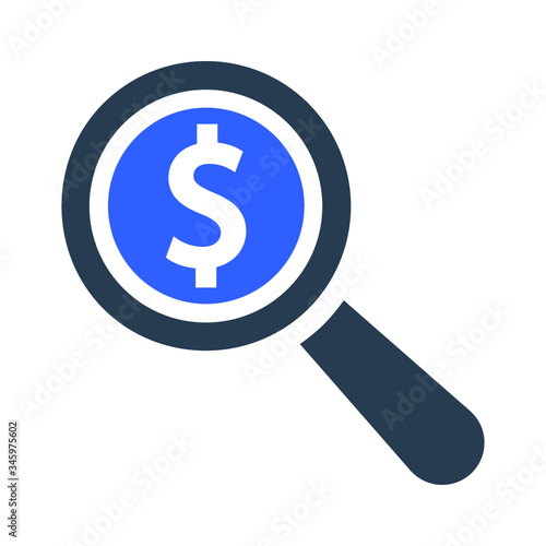 Search money icon