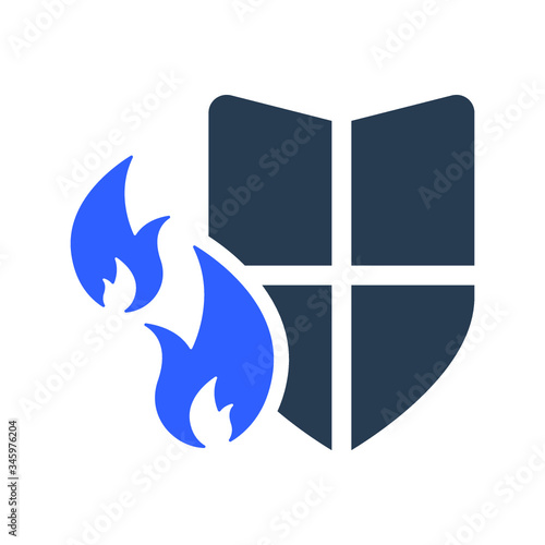 Anti virus, firewall icon