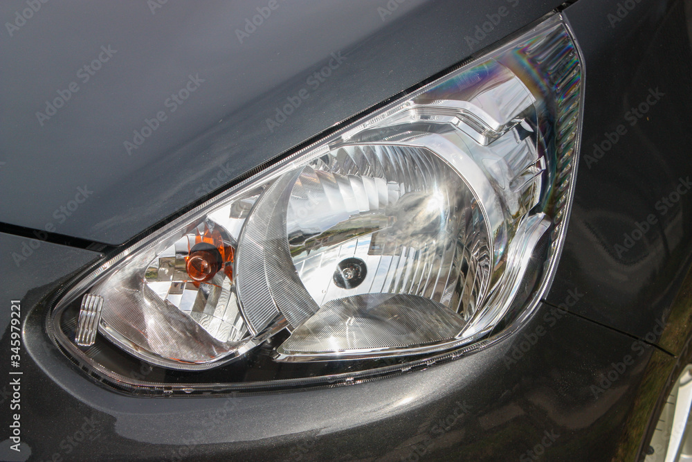 headlight of a small car headlight of a small car
