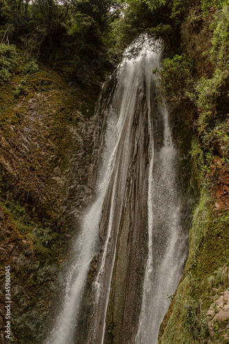 Poq poq waterfall in the sacred valley