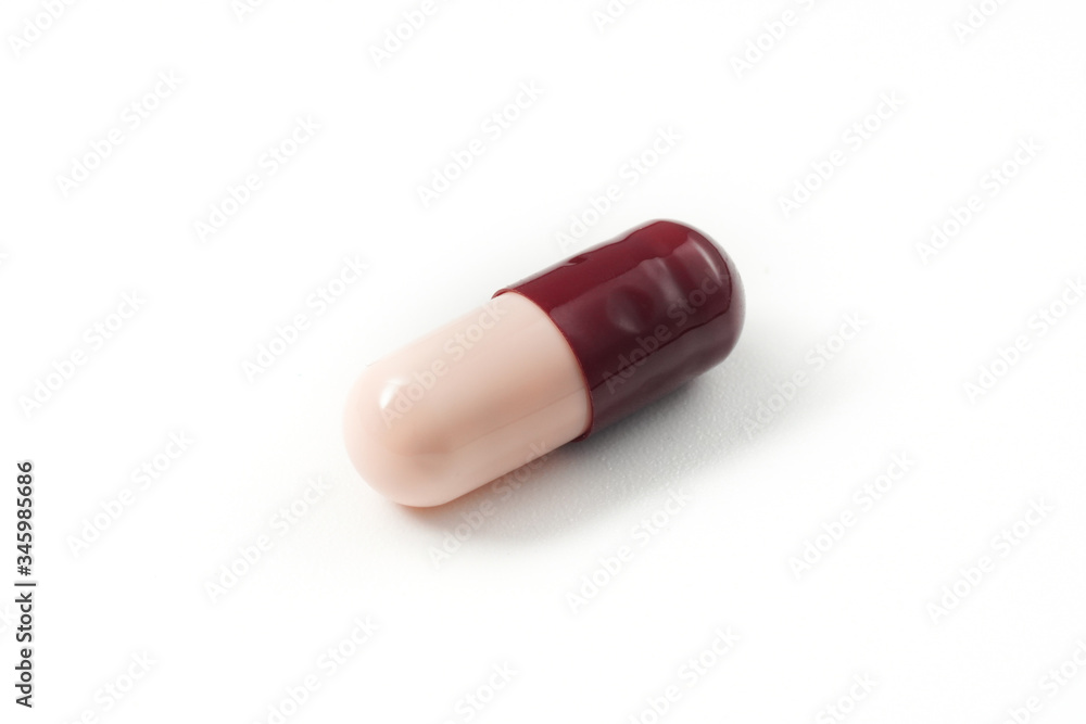 Macro ..Close up Many Drug tablet on white background Macro ..Close up Many Drug tablet on white background