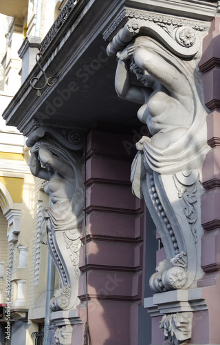 Architectural decoration of buildings
