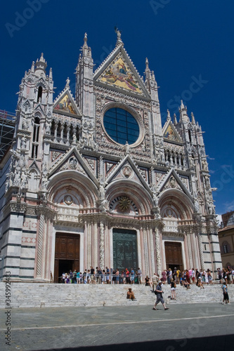 Katedra w  Sienie - Toskania, Włochy