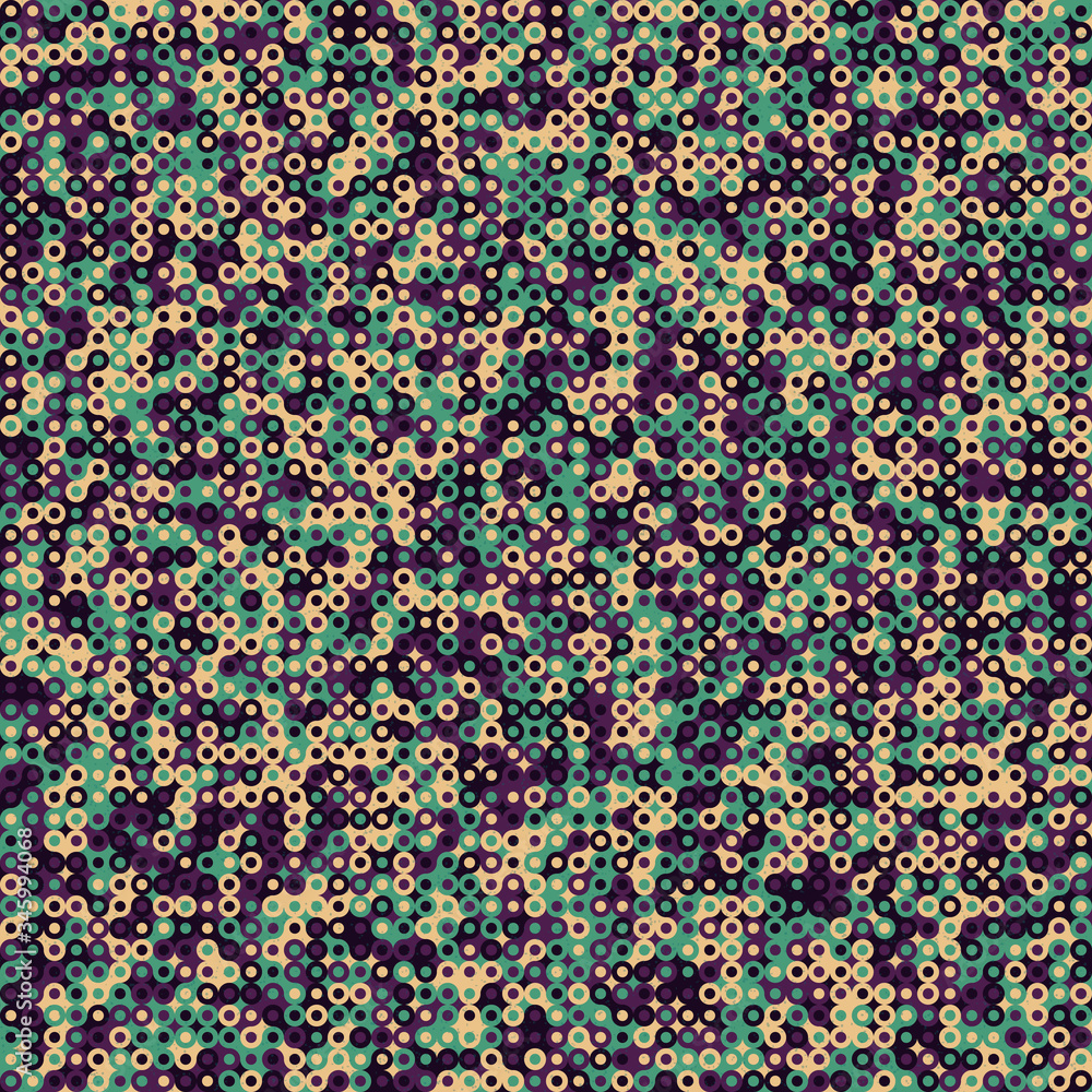 Colour Dots Universe art background design illustration