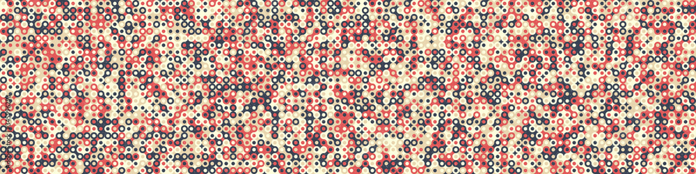 Obraz premium Colour Dots Universe art background design illustration