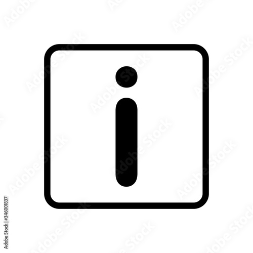 Info sign, information icon