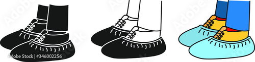 shoes cover icon