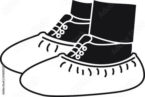 shoes cover icon