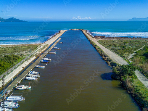 Wallpaper Mural Albufera Grand Canal in Alcudia beach... Torontodigital.ca