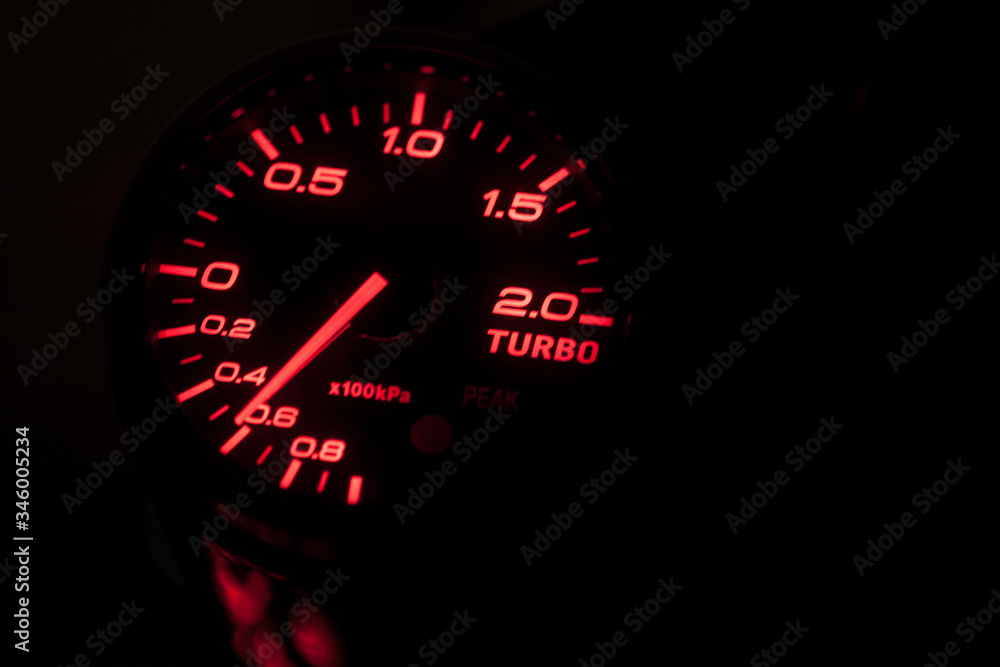 race car red turbocharger pressure racing device race car red turbocharger pressure racing device