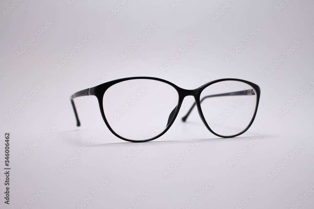 glasses isolated on white background