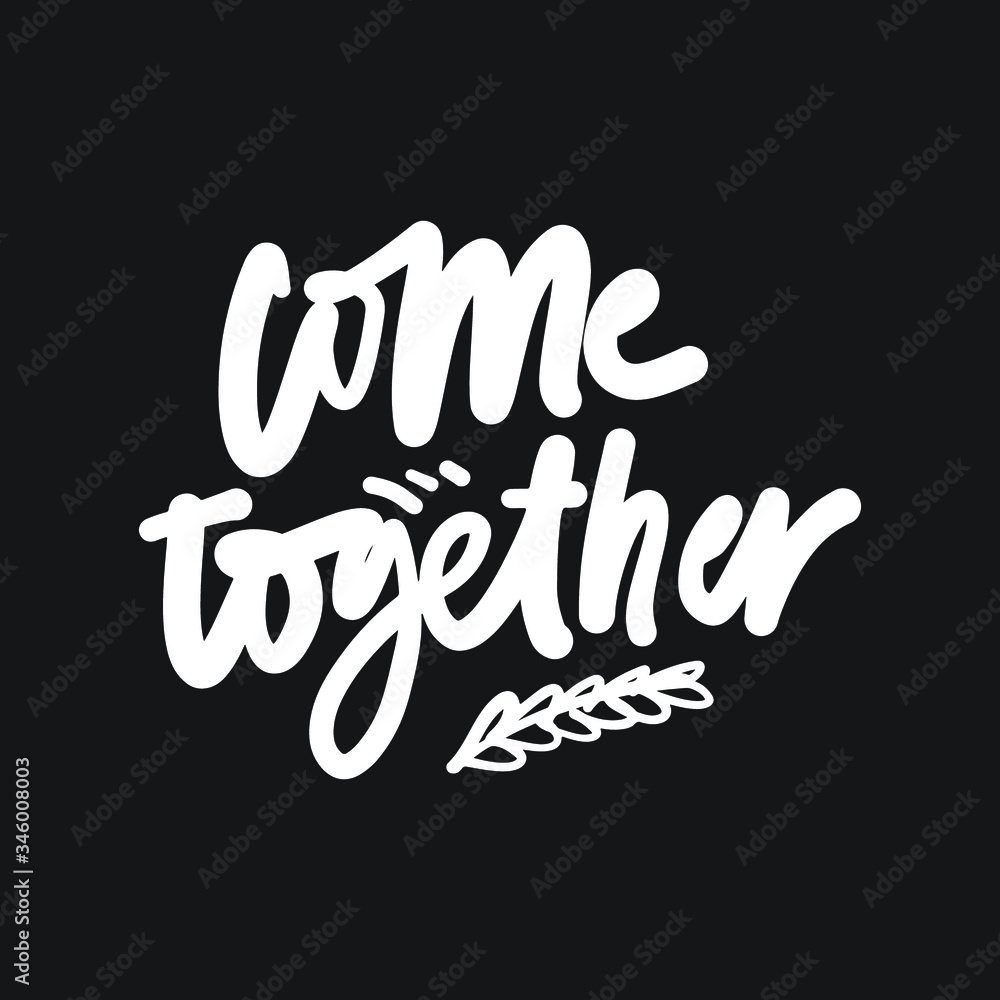 Inspiration quote. Hand lettering illustration for your design Inspiration quote. Hand lettering illustration for your design