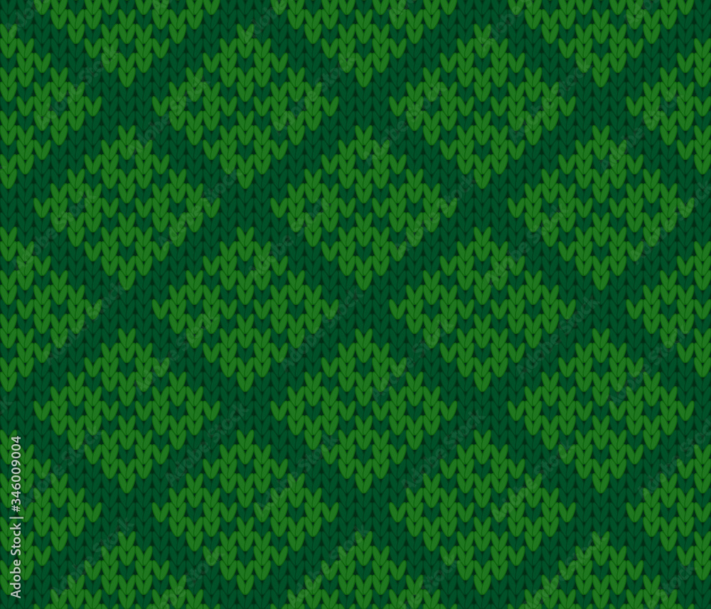 Fototapeta premium vector knitting seamless background of geometric pattern