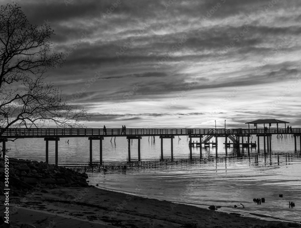 MayDay Park Pier in Daphne, Alabama