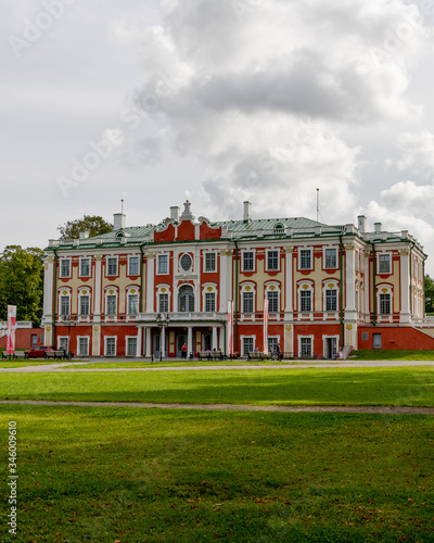 Kadriorg Palace, Tallinn / Estonia - September 03 2019. The Kadriorg Palace in the Kadriorg Park in Tallinn.