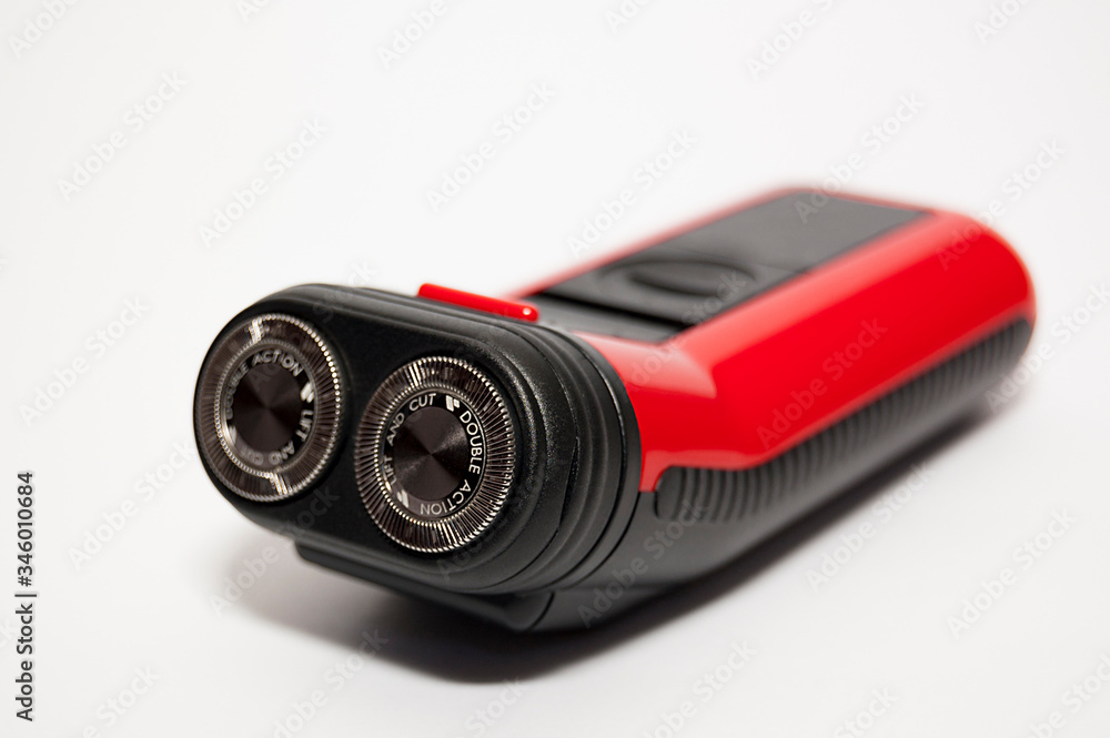 Photographing shaving machine on white background Photographing shaving machine on white background