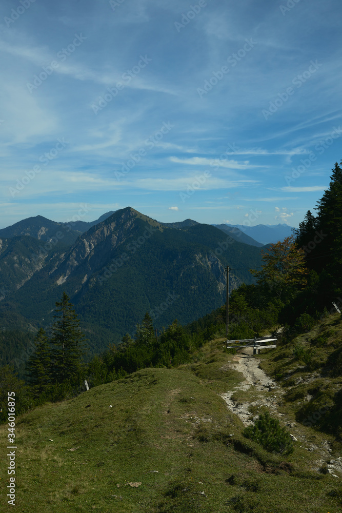 high mountain landscape