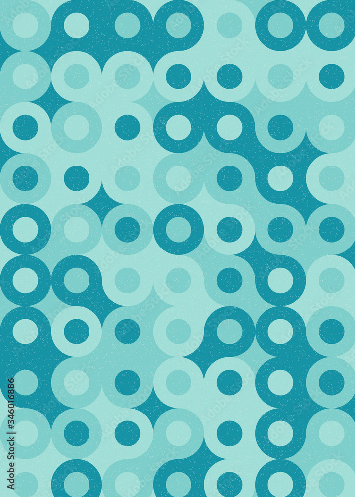 Colour Dots Universe art background design illustration