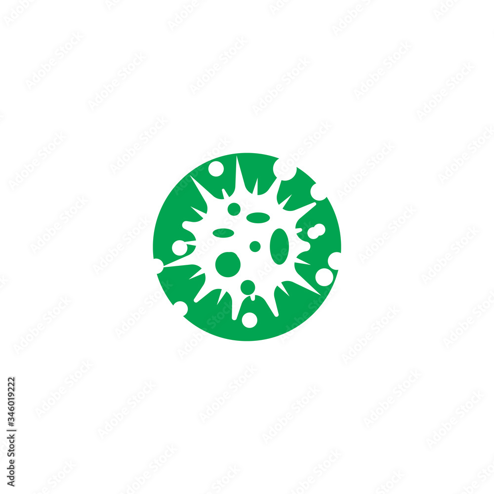 Virus Logo Template vector symbol