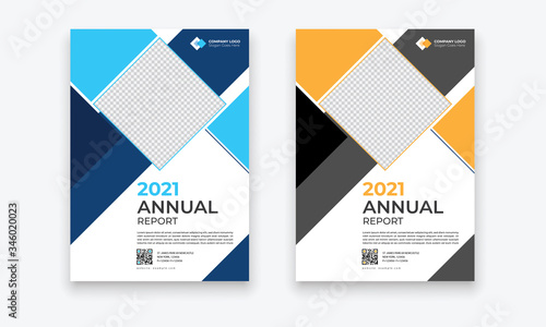 Business Conference brochure flyer design layout template in A4 size, with nice background, vector eps
