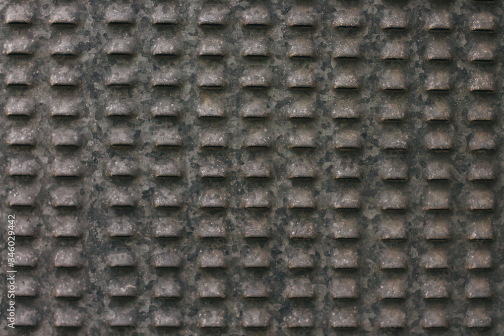 Gray metal texture closeup with convex Gray metal texture closeup with convex