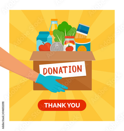 Food and grocery donation
