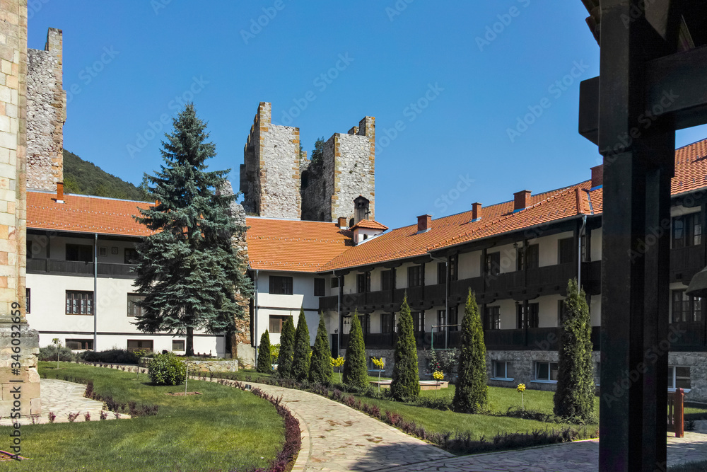 Medieval Manasija monastery,  Serbia