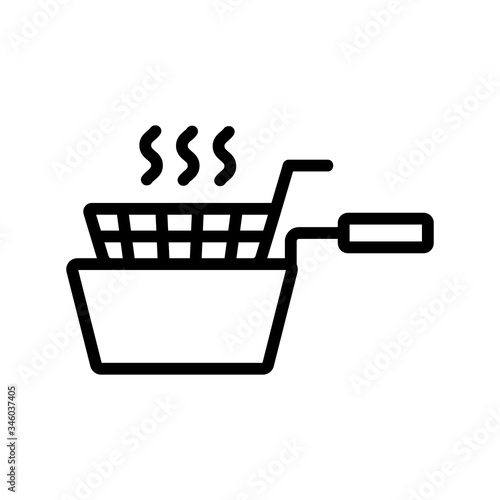 dripping separately fat icon vector. dripping separately fat sign. isolated contour symbol illustration