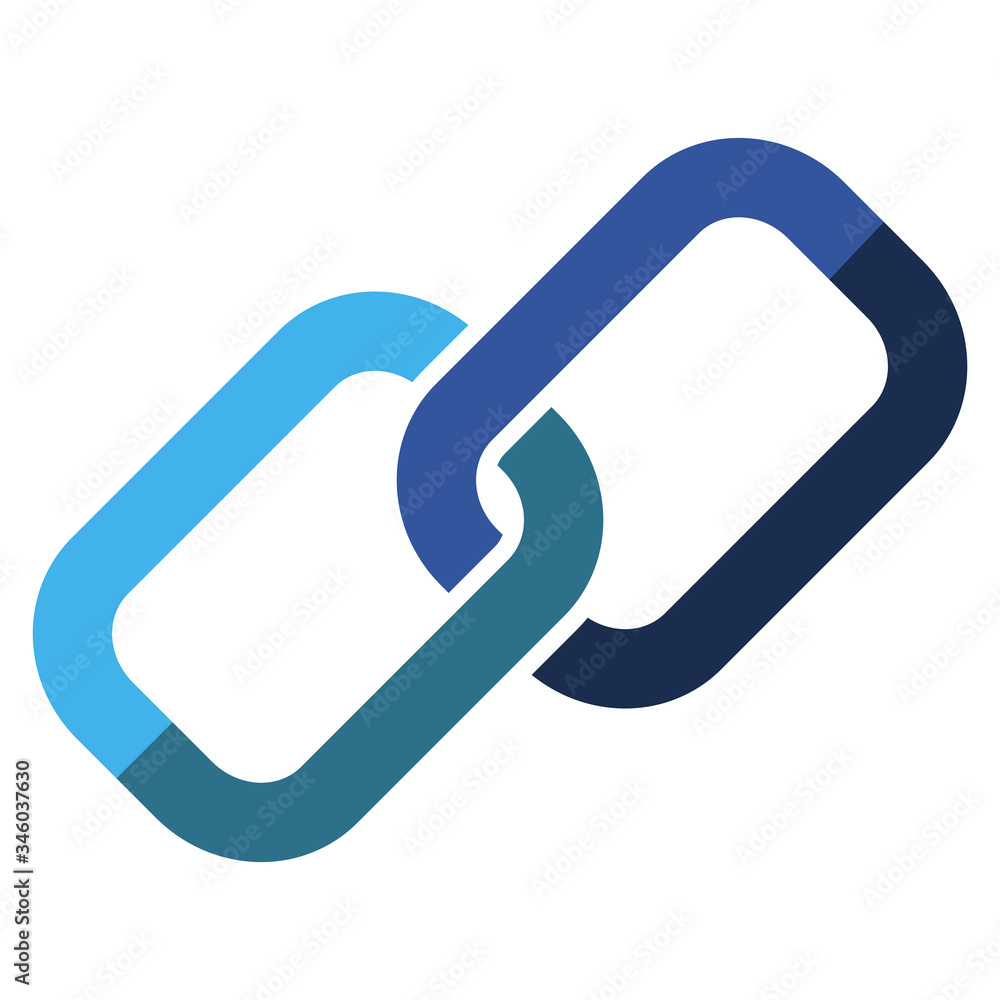 chain icon design vector template chain icon design vector template