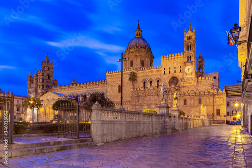 Palermo Cathedral. Sicily.
