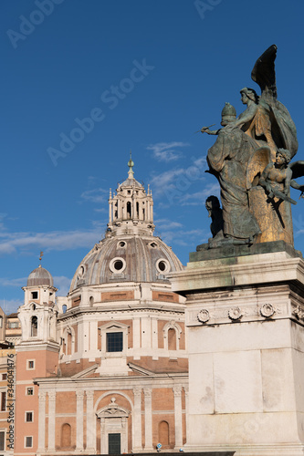 The Church of the Most Holy Name of Mary at the Trajan Forum // Rome, Italy
