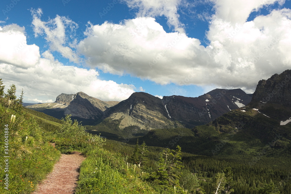 Fototapeta premium Glacier national park