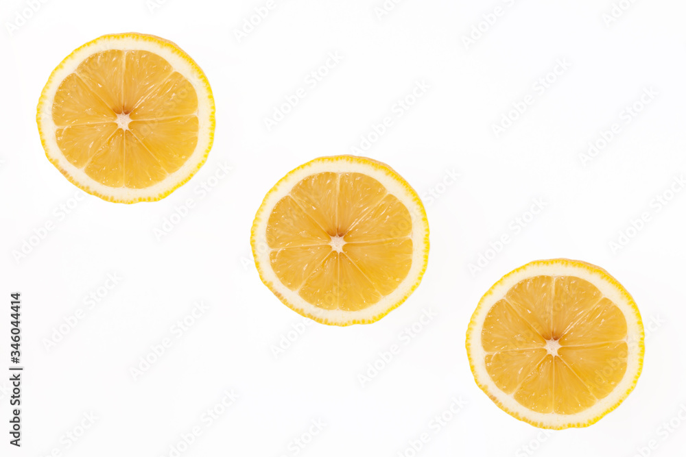 Lemon isolated on white background. Collection Lemon isolated on white background. Collection