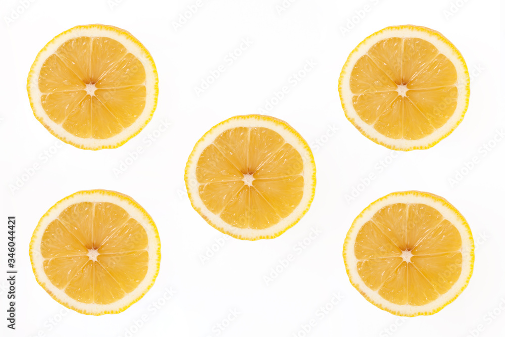 Lemon isolated on white background. Collection Lemon isolated on white background. Collection