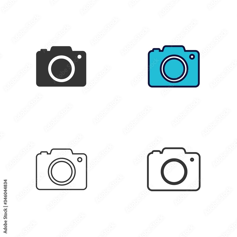 camera icon vector illustration design camera icon vector illustration design