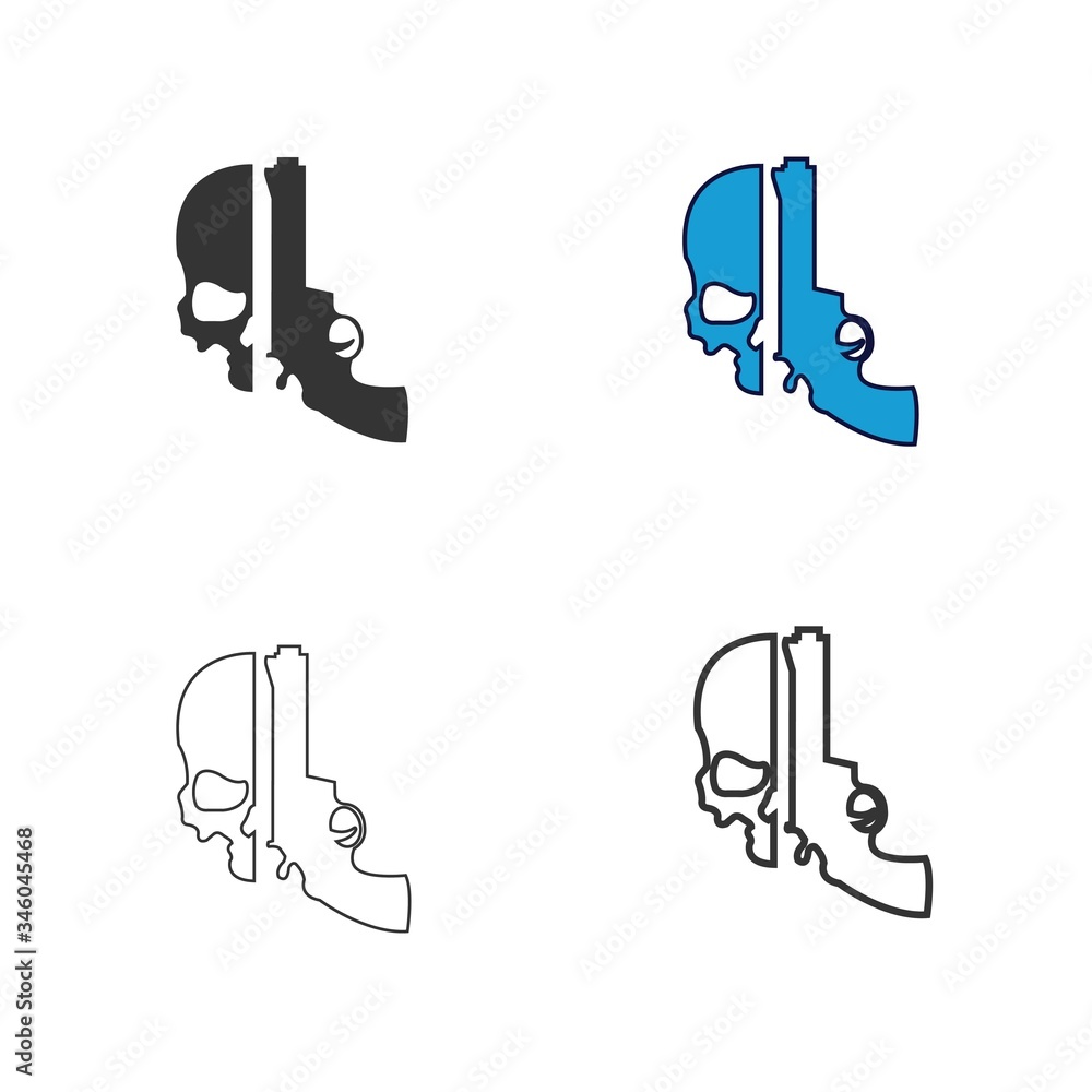 gun group gangster icon vector illustration design gun group gangster icon vector illustration design