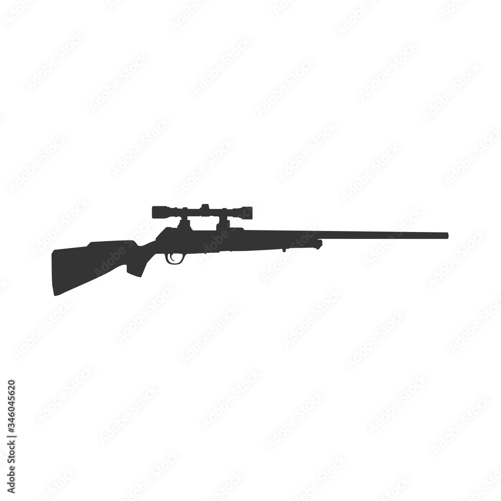 sniper gun icon vector illustration design