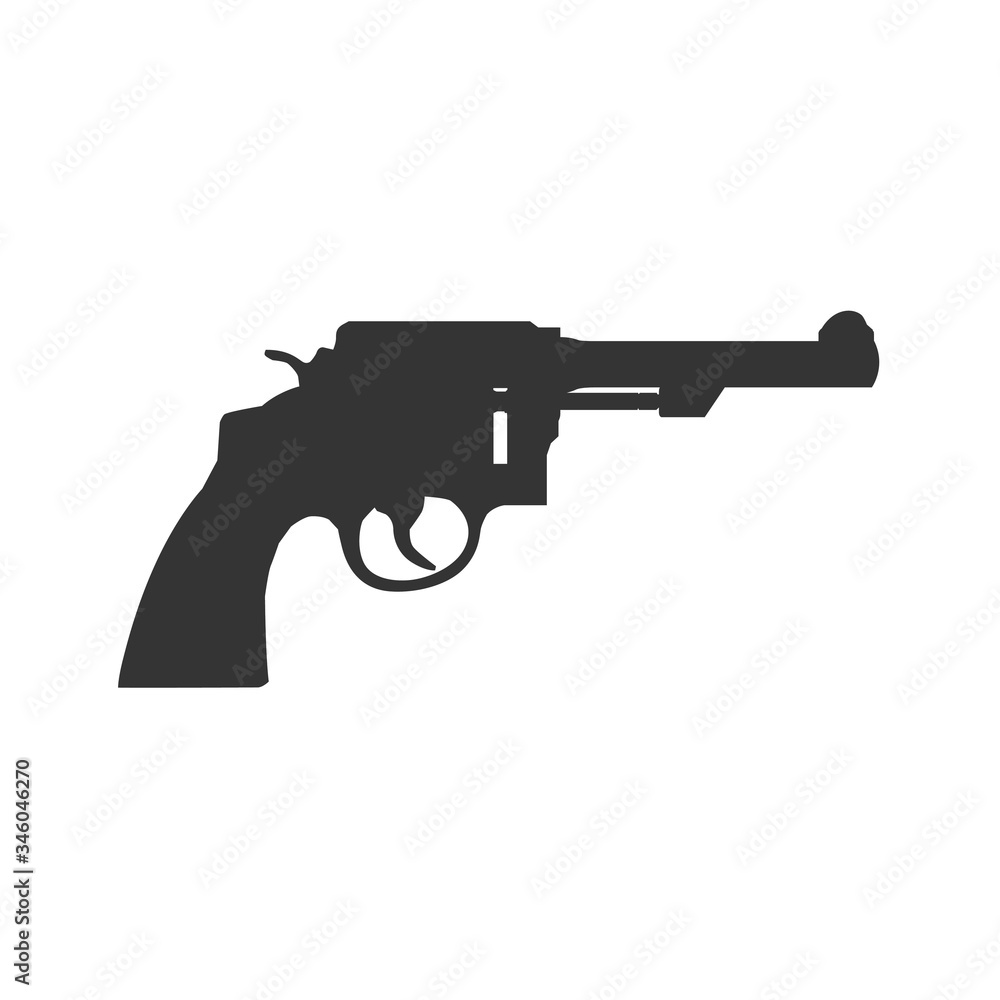 old gun pistol icon vector illustration design old gun pistol icon vector illustration design